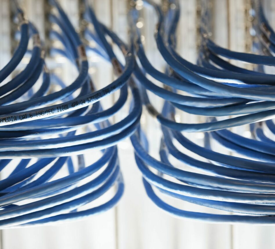 Computer cables.