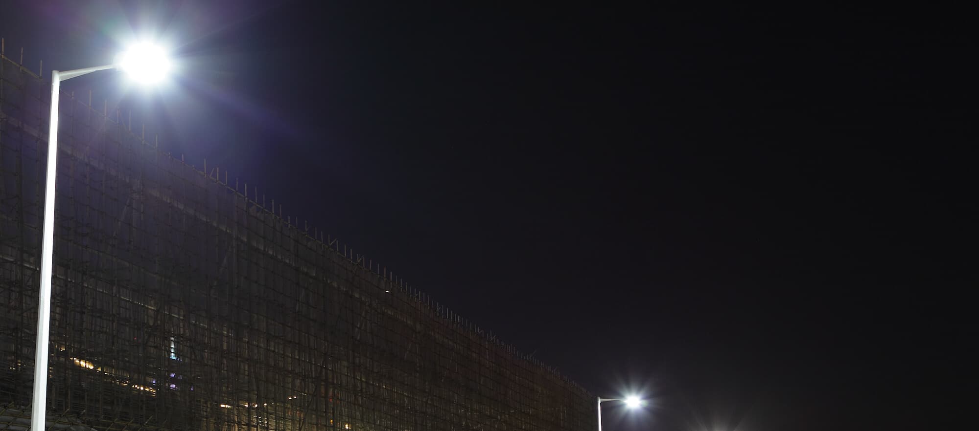 parking lot lighting services