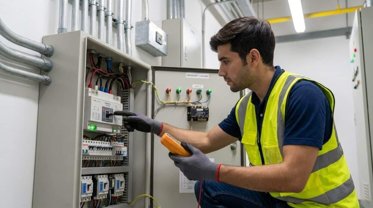 designing and installing emergency lighting transfer switches for power failures