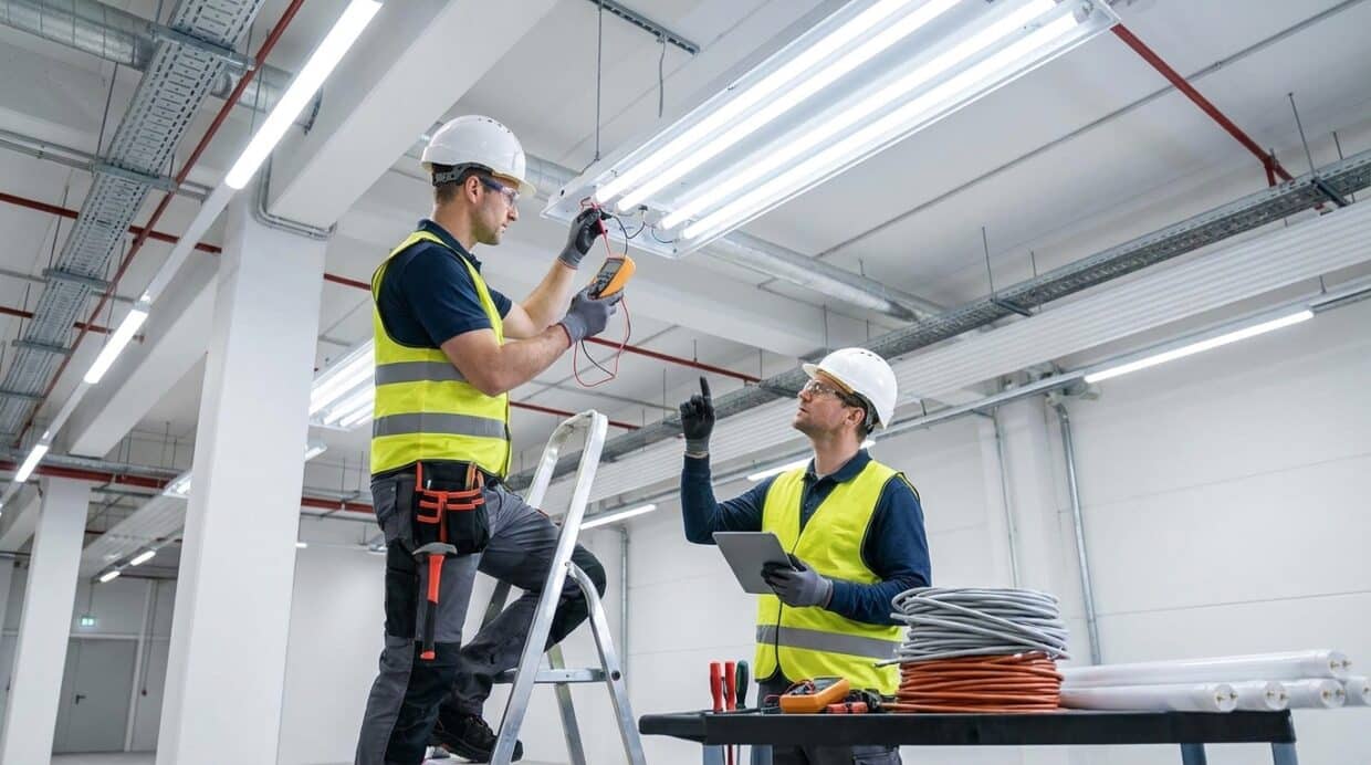 how to wire commercial led fixtures to bypass outdated fluorescent ballasts