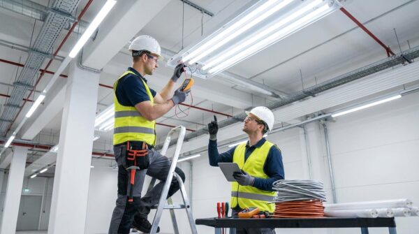 how to wire commercial led fixtures to bypass outdated fluorescent ballasts