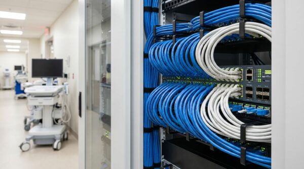 evaluating the roi of upgrading to cat6a in high traffic medical facilities