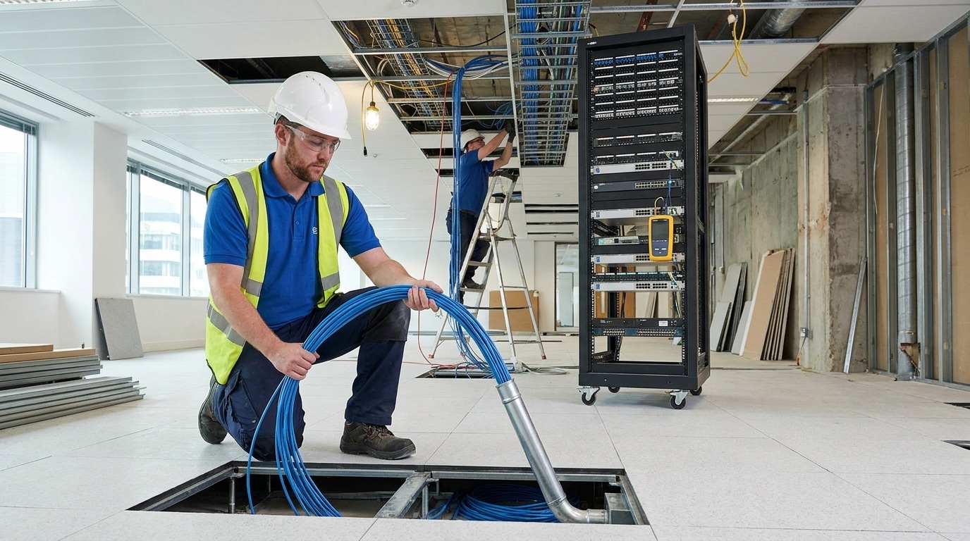 key factors that influence the cost of rewiring an office network